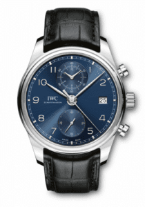 IWC Portugieser Chronograph Classic Stainless Steel / Blue IW3903-03