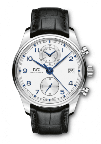 IWC Portugieser Chronograph Classic Stainless Steel / Silver IW3903-02