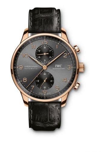 IWC Portugieser Chronograph Red Gold / Grey IW3716-10