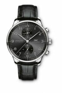 IWC Portugieser Chronograph Stainless Steel / Black IW3716-09