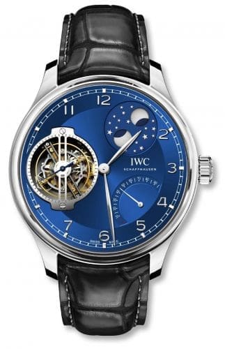 IWC Portugieser Constant-Force Tourbillon Double Moon Platinum / Behebani IW5901-09