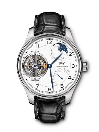 IWC Portugieser Constant-Force Tourbillon Edition “150 Years” Platinum / White IW5902-02