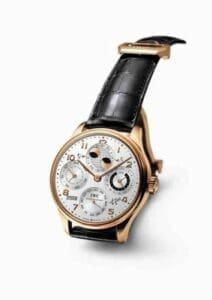 IWC Portugieser Perpetual Calendar 5021 Luis Figo Rose Gold / Black IW5021-20