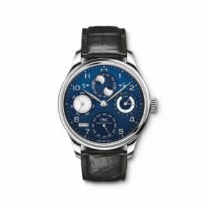 IWC Portugieser Perpetual Calendar 5032 White Gold / Blue IW5032-03
