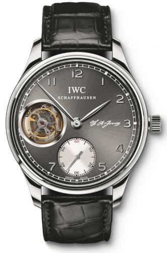 IWC Portugieser Tourbillon Hand-Wound F.A. Jones White Gold / Ardoise IW5447-03