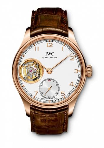IWC Portugieser Tourbillon Hand-Wound Red Gold IW5463-02