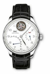 IWC Portugieser Tourbillon Mystère Rétrograde Platinum / Silver IW5046-01