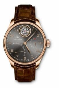 IWC Portugieser Tourbillon Mystère Rétrograde Red Gold / Ardoise IW5046-02