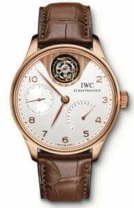 IWC Portugieser Tourbillon Mystere Rose Gold / Silver IW5042-02