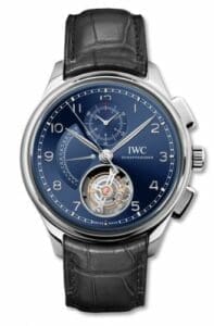 IWC Portugieser Tourbillon Rétrograde Chronograph Laureus Charity Night 2017 IW3940-04