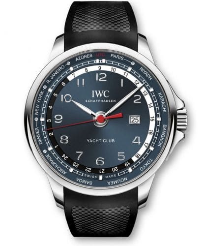 IWC Portugieser Yacht Club Worldtimer Stainless Steel / Solaris IW3266-06