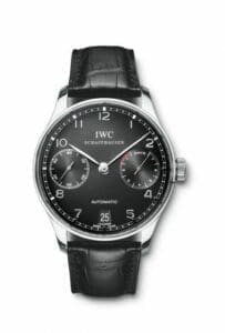IWC Portuguese Automatic Stainless Steel / Black IW5001-09
