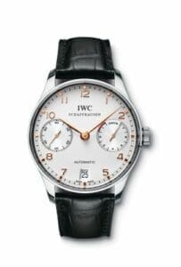 IWC Portuguese Automatic Stainless Steel / Silver IW5001-14