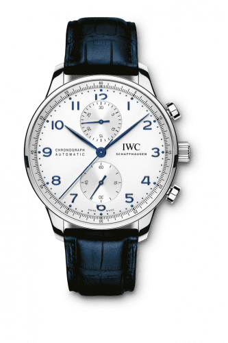 IWC Portuguese Chrono-Automatic Stainless Steel / Silver IW3714-46