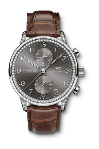 IWC Portuguese Chrono-Automatic White Gold / 266 Diamond IW3714-75
