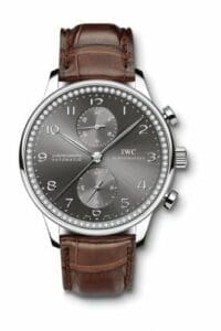 IWC Portuguese Chrono-Automatic White Gold / 80 Diamond IW3714-73