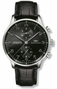 IWC Portuguese Chrono-Automatic White Gold / Black IW3714-03
