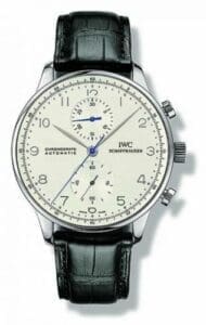 IWC Portuguese Chrono-Automatic White Gold / Silver IW3714-05