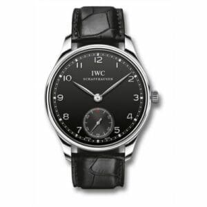 IWC Portuguese Hand-Wound Black IW5454-07