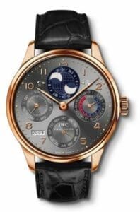 IWC Portuguese Perpetual Calendar 5021 Red Gold / Ardoise IW502123