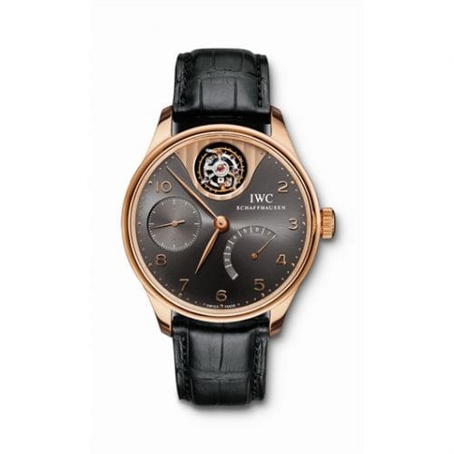 IWC Portuguese Tourbillon Mystere Red Gold / Ardoise IW5042-10