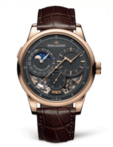 Jaeger-LeCoultre Duomètre à Quantième Lunaire Pink Gold / Grey 604244J