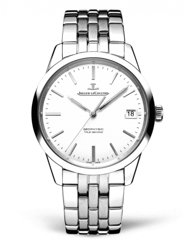 Jaeger-LeCoultre Geophysic True Second Stainless Steel / Silver / Bracelet 8018120