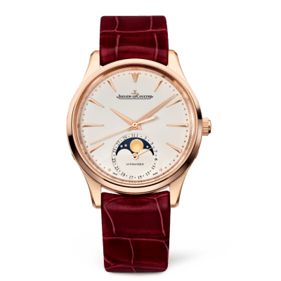 Jaeger-LeCoultre Master Ultra Thin Moon 34 Pink Gold / Eggshell / Alligator 1252520