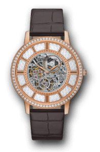 Jaeger-LeCoultre Master Ultra Thin Squelette Red Gold Diamond 1342501