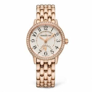 Jaeger-LeCoultre Rendez-Vous Night & Day Small Pink Gold - Diamond / Silver / Bracelet 3462130