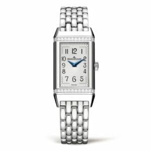 Jaeger-LeCoultre Reverso One Stainless Steel / Diamond / White / Bracelet 3288120