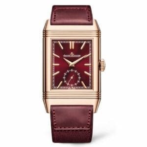 Jaeger-LeCoultre Reverso Tribute Duoface Fagliano Pink Gold / Burgundy 398256J