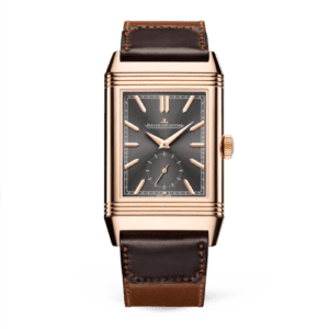 Jaeger-LeCoultre Reverso Tribute Duoface Rose Gold / Grey / Fagliano 396245J