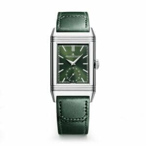Jaeger-LeCoultre Reverso Tribute Monoface Stainless Steel / Green 397843J