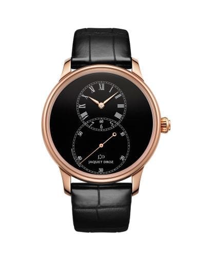 Jaquet Droz Grande Seconde 39 Black Enamel / Red Gold J014013200