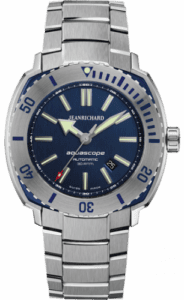 JeanRichard Aquascope Stainless Steel / Blue 60400-11B401-11A