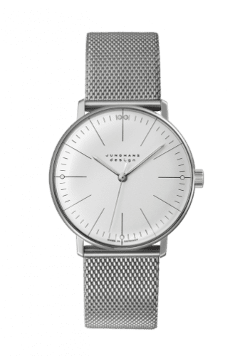 Junghans Max Bill Hand-Winding Silver Stick Bracelet 027/3004.44