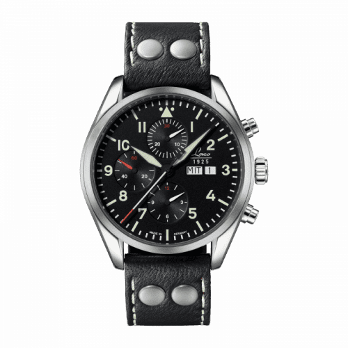 Laco Chronographs Monte Carlo / Stainless Steel / Black 861815