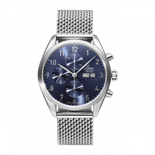 Laco Chronographs Phoenix / Stainless Steel / Blue 861916