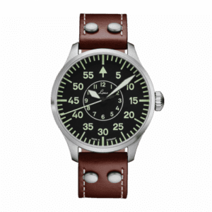 Laco Pilot Watch Basic Aachen Stainless Steel / Black 861690.2