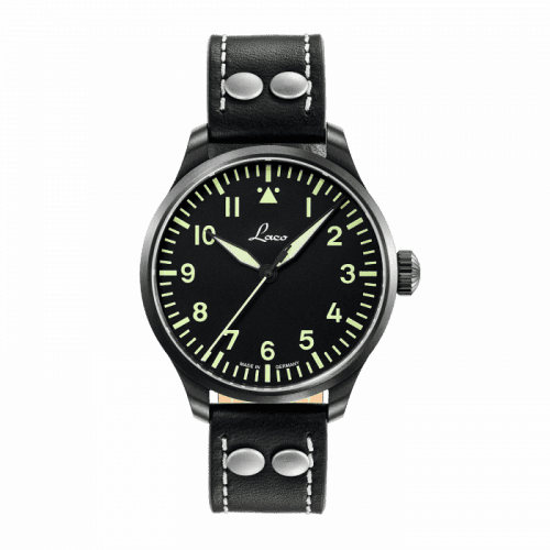 Laco Pilot Watch Basic Altenburg Stainless Steel / Black 861991