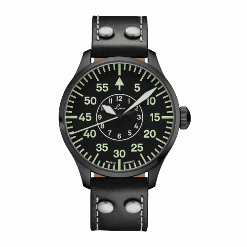 Laco Pilot Watch Basic Bielefeld Stainless Steel / Black 861760.2