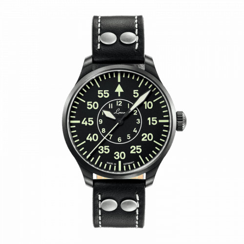 Laco Pilot Watch Basic Bielefeld Stainless Steel / Black 861992