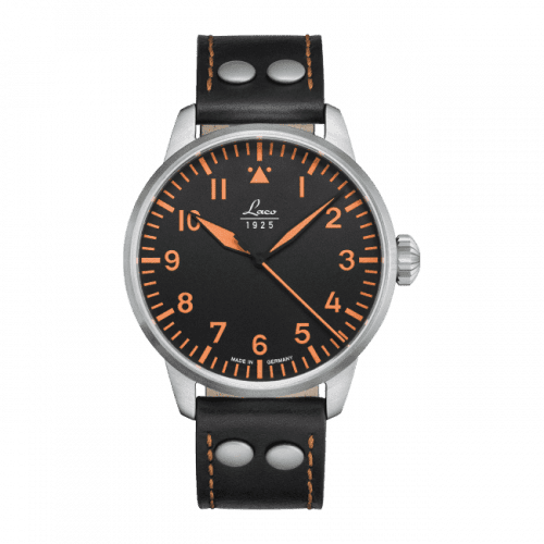 Laco Pilot Watch Basic Neapel Stainless Steel / Black 861965