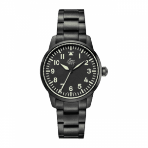 Laco Pilot Watch Basic Stockholm Stainless Steel / Black 861888