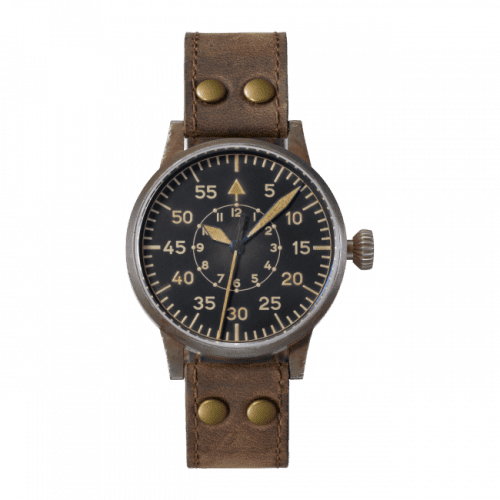 Laco Pilot Watch Original Dortmund Erbstück Stainless Steel / Black 861938
