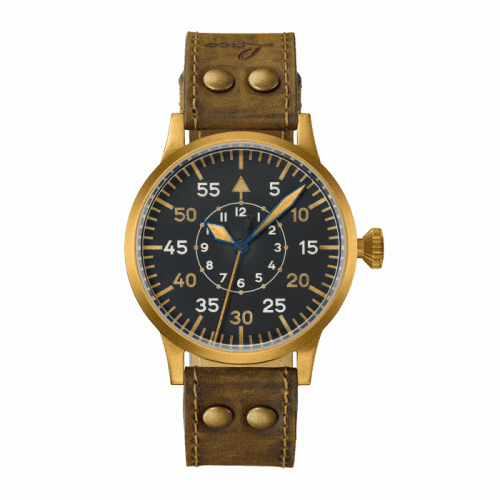 Laco Pilot Watch Original Friedrichshafen Bronze / Black 862086