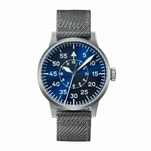 Laco Pilot Watch Original Paderborn Blaue Stunde Stainless Steel / Blue 862082