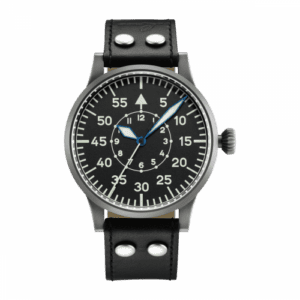Laco Pilot Watch Original Replica 45 Stainless Steel / Black 861951