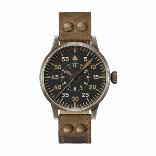 Laco Pilot Watch Original Speyer Erbstück Stainless Steel / Black 862099